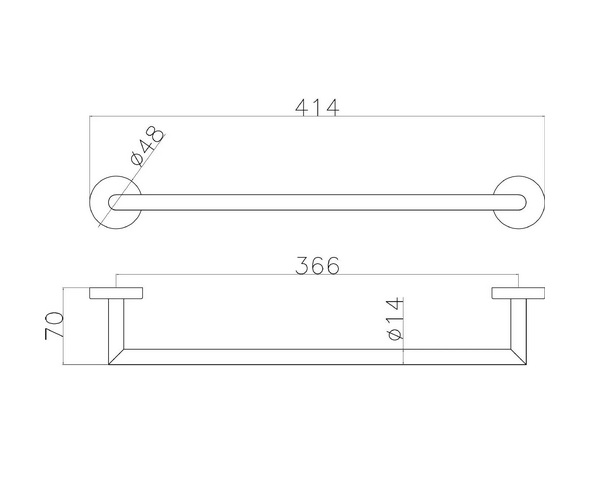 полотенцедержатель ALLEN BRAU PRIORITY